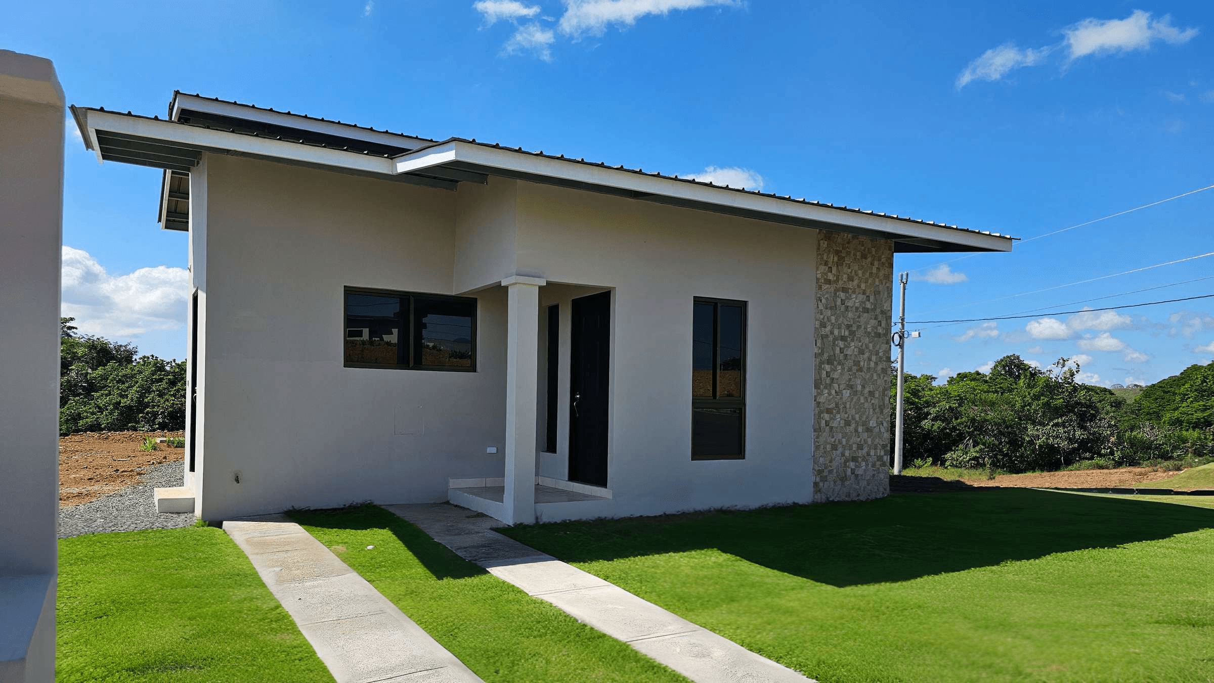 Fachada de vivienda del modelo Buenavista 1