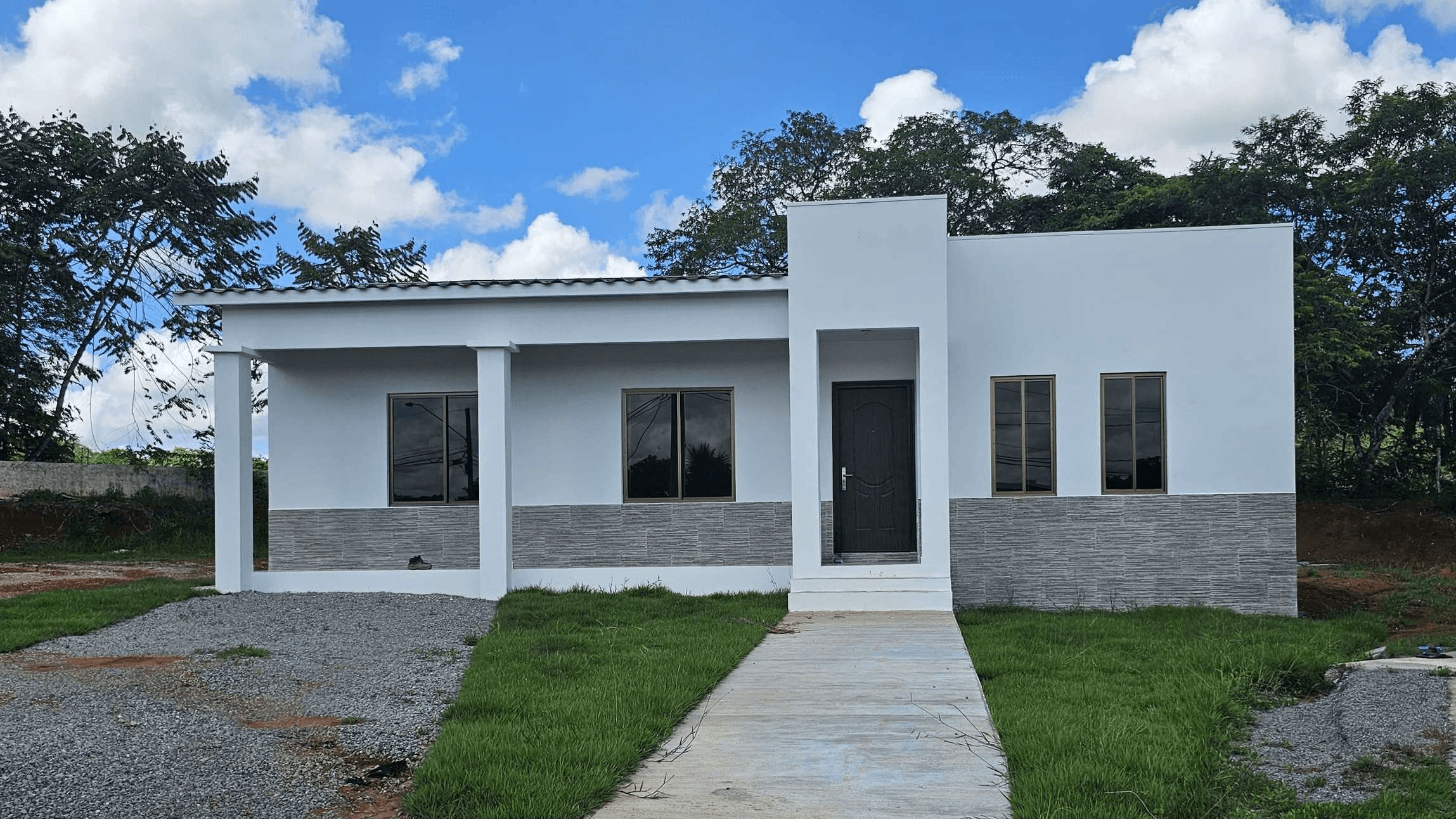 Fachada de vivienda del modelo Buenavista 3