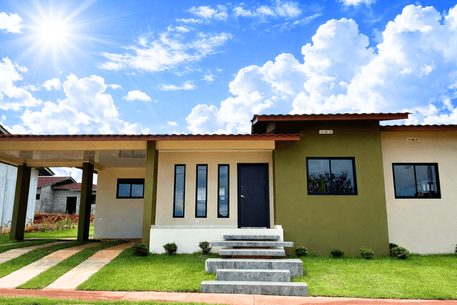 Fachada del modelo Duquesa III en San Pablo Hills